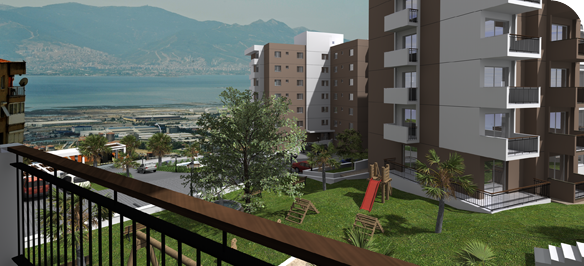 palmiye park zirvekent konutlar�